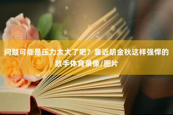 问题可能是压力太大了吧？靠近胡金秋这样强悍的敌手体育录像/图片