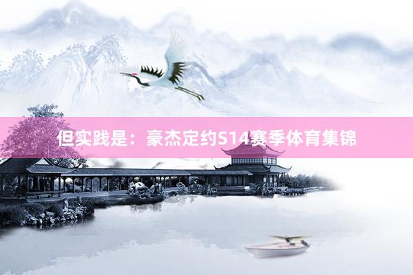 但实践是：豪杰定约S14赛季体育集锦