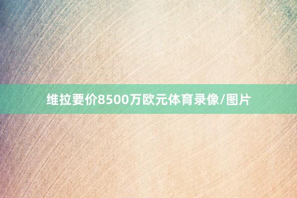 维拉要价8500万欧元体育录像/图片