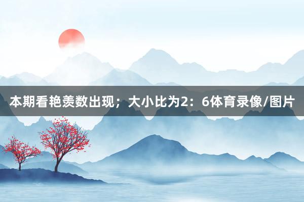 本期看艳羡数出现；大小比为2：6体育录像/图片