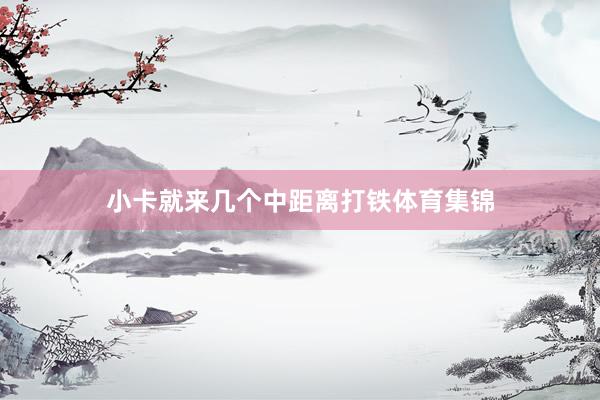小卡就来几个中距离打铁体育集锦