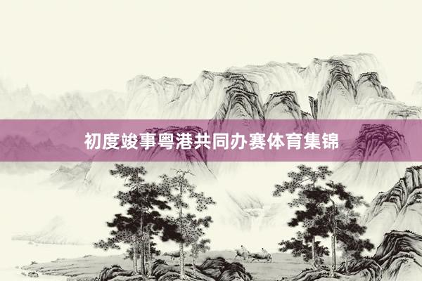 初度竣事粤港共同办赛体育集锦