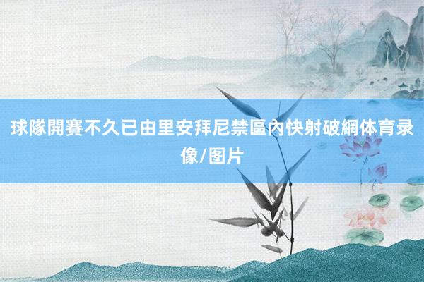 球隊開賽不久已由里安拜尼禁區內快射破網体育录像/图片
