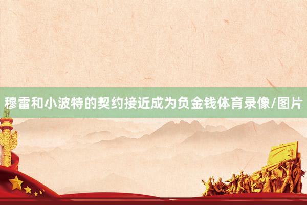 穆雷和小波特的契约接近成为负金钱体育录像/图片