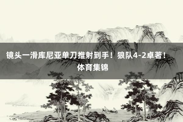 镜头一滑库尼亚单刀推射到手！狼队4-2卓著！    体育集锦