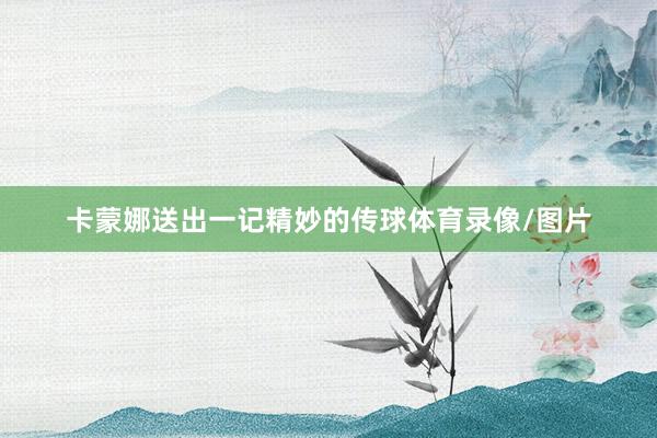 卡蒙娜送出一记精妙的传球体育录像/图片