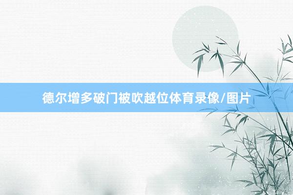 德尔增多破门被吹越位体育录像/图片