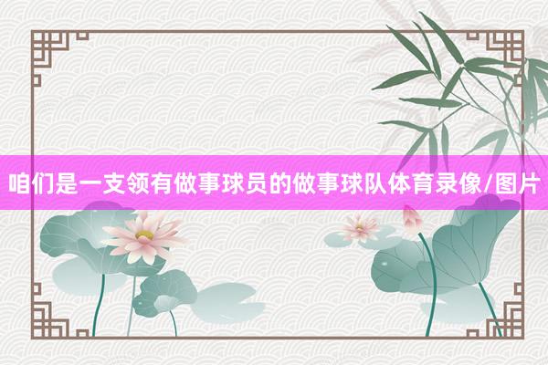 咱们是一支领有做事球员的做事球队体育录像/图片