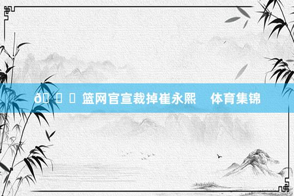💔篮网官宣裁掉崔永熙    体育集锦