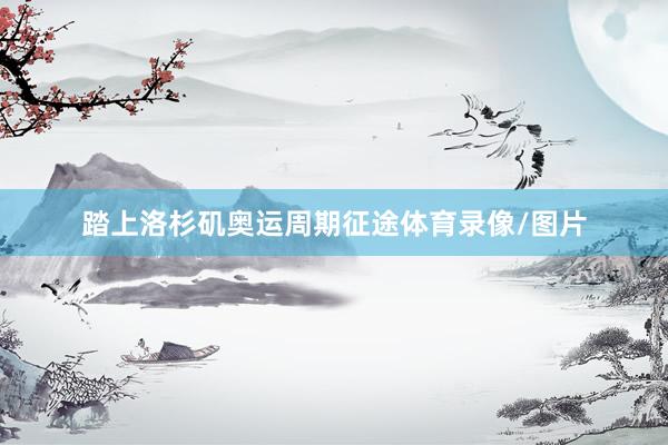 踏上洛杉矶奥运周期征途体育录像/图片